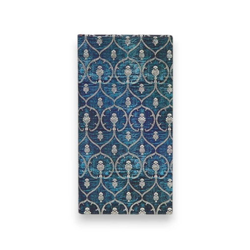 Picture of PAPERBLANKS SLIM LINED BLUE VELVET NOTEBOOK